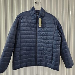 Goodfellow man puffer jacket blue XL
